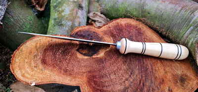 Cuchillo cocina grande mango redondo