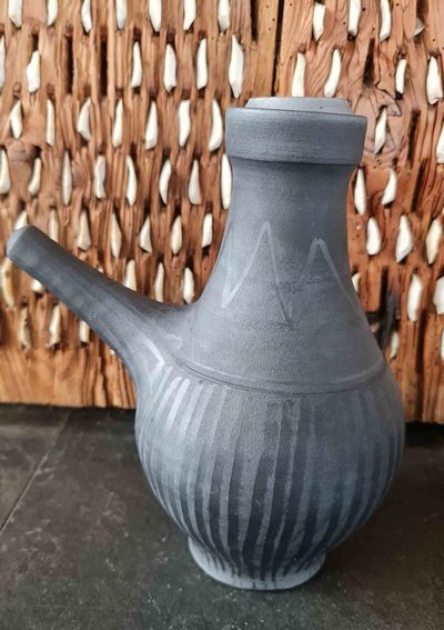 Chocolatera de ceramica