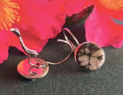 Pendientes de Quiastolita