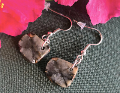 Pendientes de Quiastolita