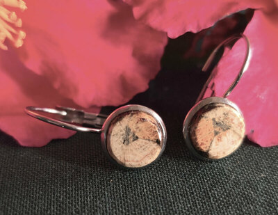 Pendientes de Quiastolita