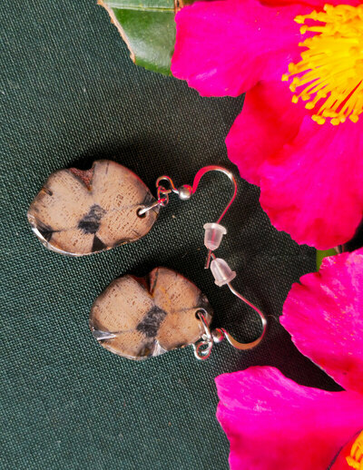 Pendientes de Quiastolita