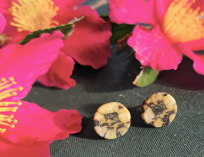 Pendientes de Quiastolita