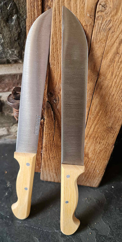 Cuchillo Grande de cocina del herrero de Taramundi 