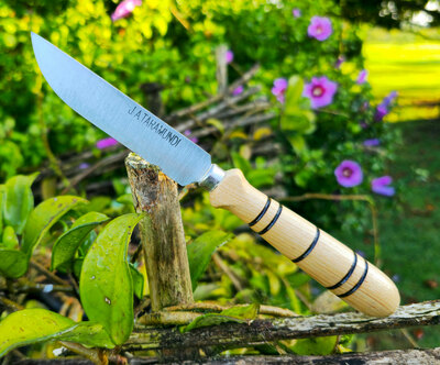 Cuchillo pequeño del herrero de Taramundi