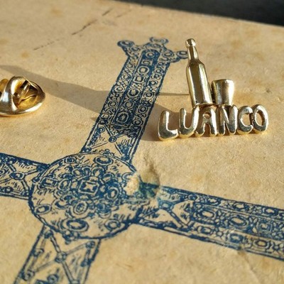Pin Luanco latón pulido