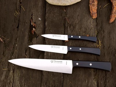 Conjunto cuchillos cocina punta