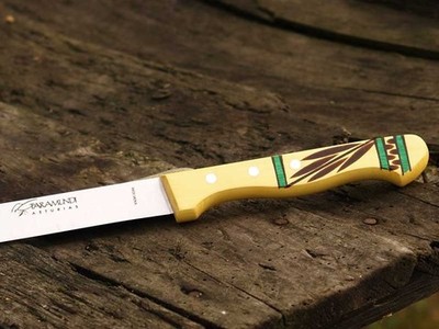 Cuchillo jamonero decorado
